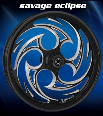 RC Savage Wheels (Black)